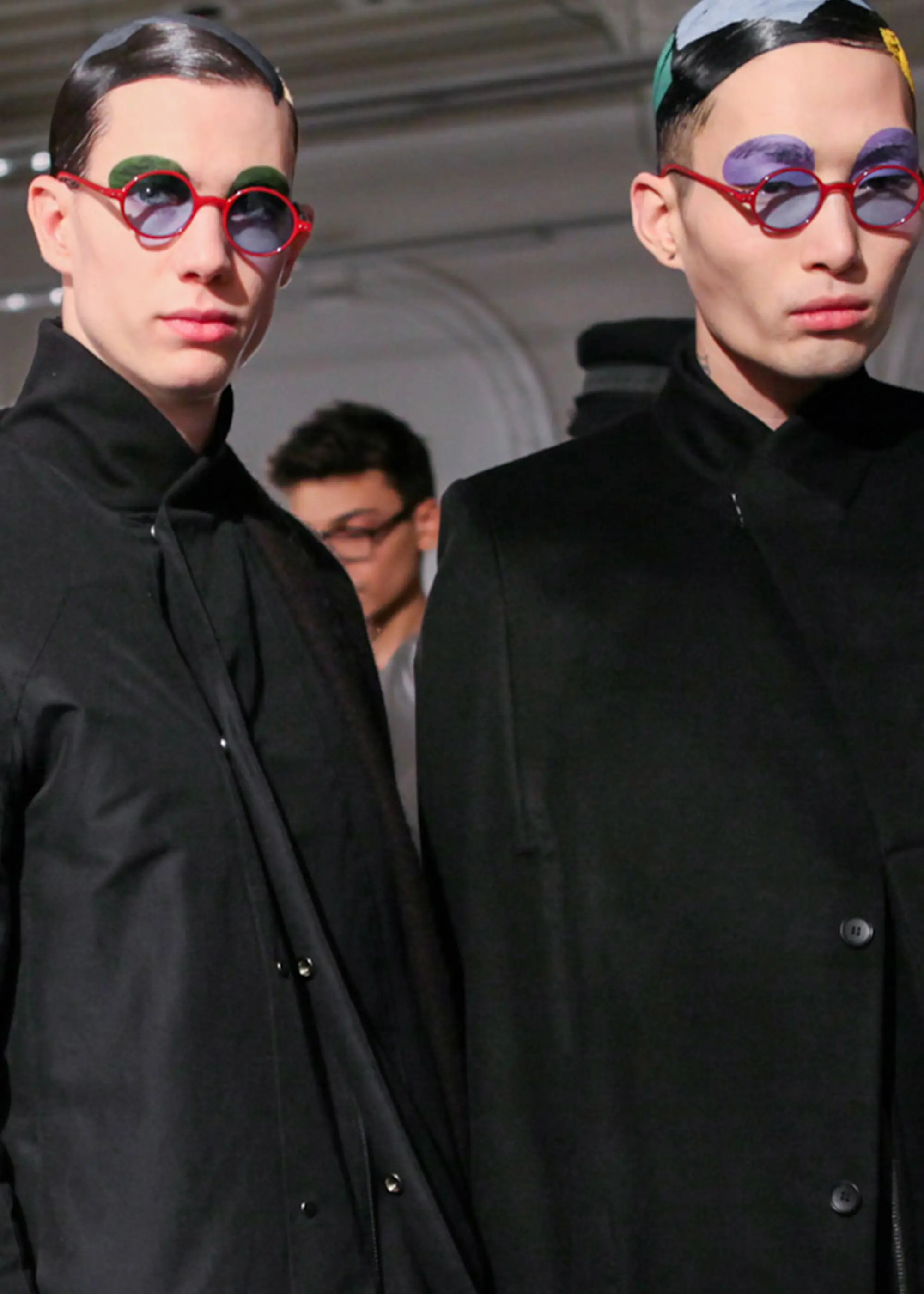 Siki Im menswear worn by a mdel